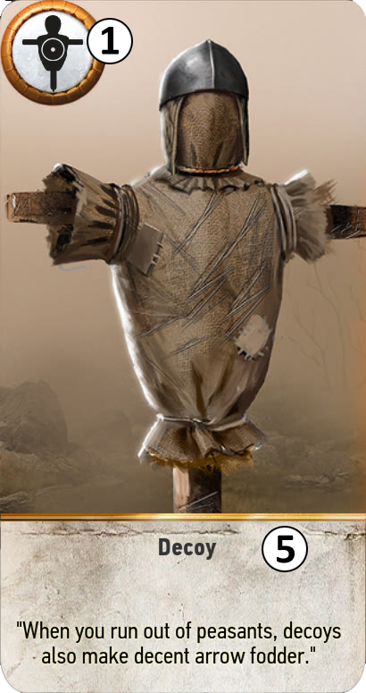 Легенда особой карты Гвинт